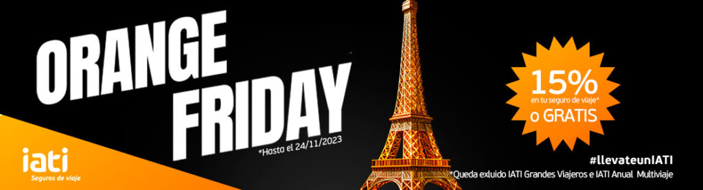 Black Friday de IATI Seguros de viaje