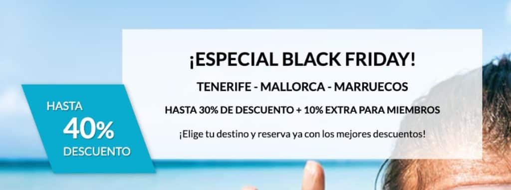 Be Live Hotels - Promoción del Black Friday del 2024